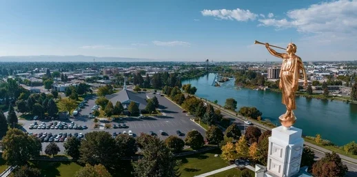 Idaho Falls illustration – Southeast Idaho home health care region