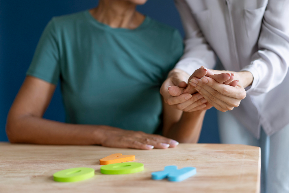 occupational therapy during stroke rehabilitation at home