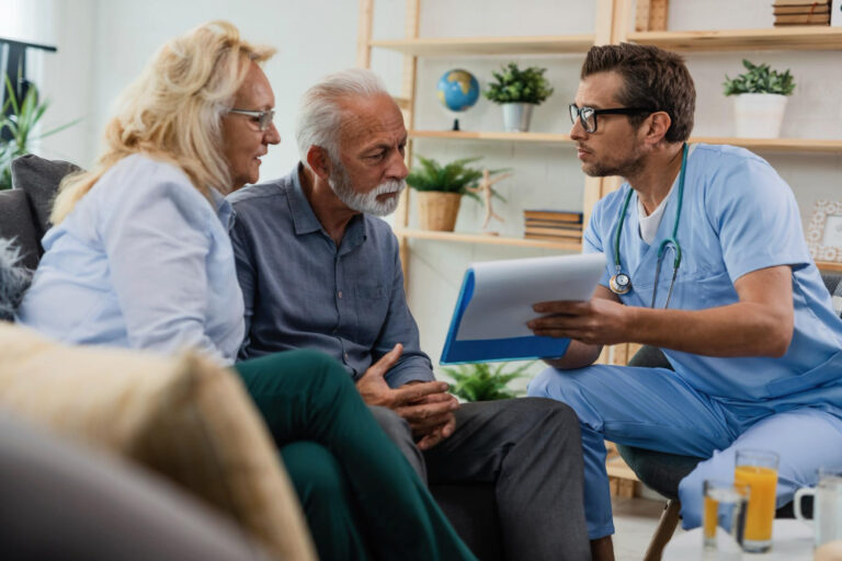 home health care signs elderly patient support at home