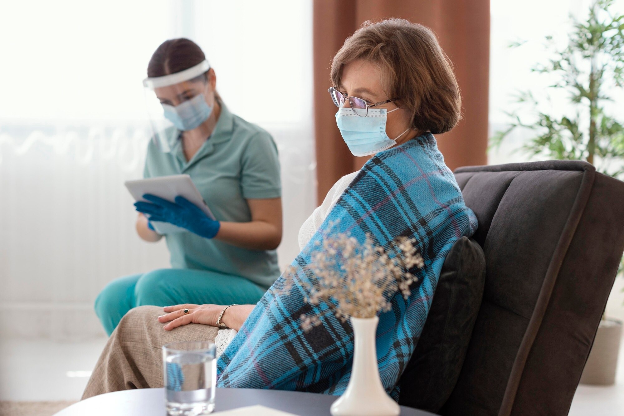 Physical therapy as part of chronic disease management at home
